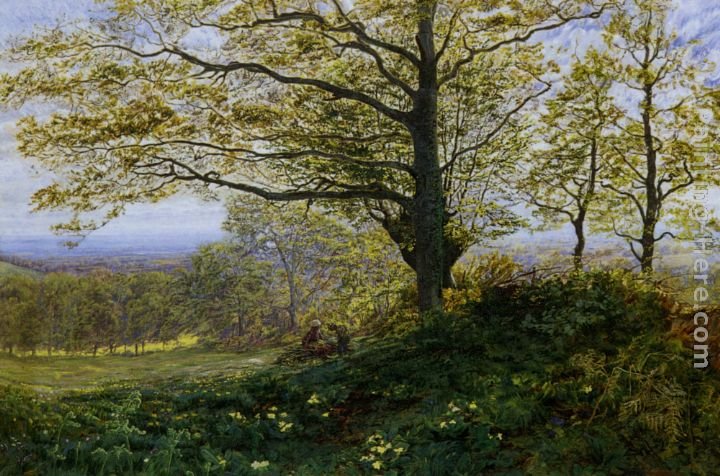 George Vicat Cole Gathering Firewood